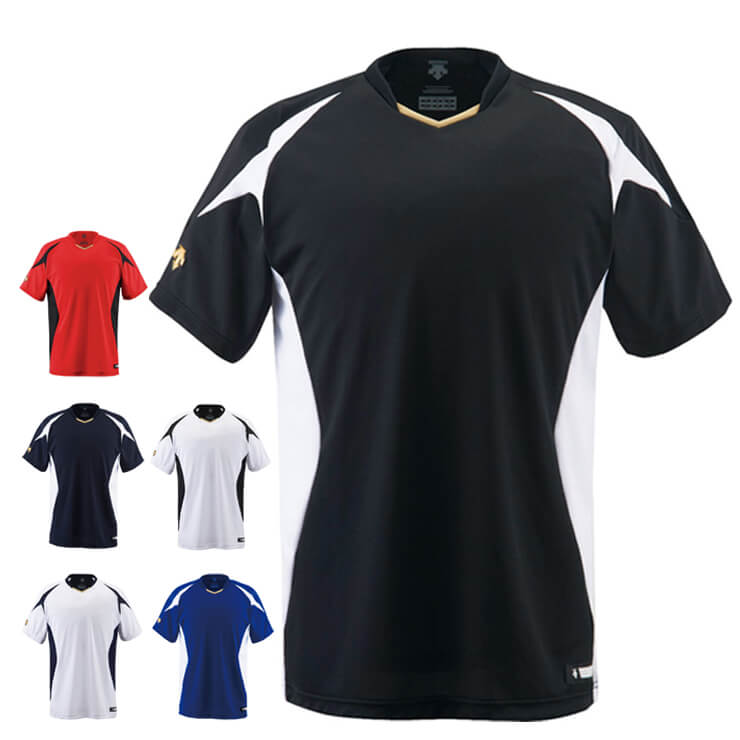 デサント 野球 ジュニア用 ベースボールシャツ Tシャツ 少年野球