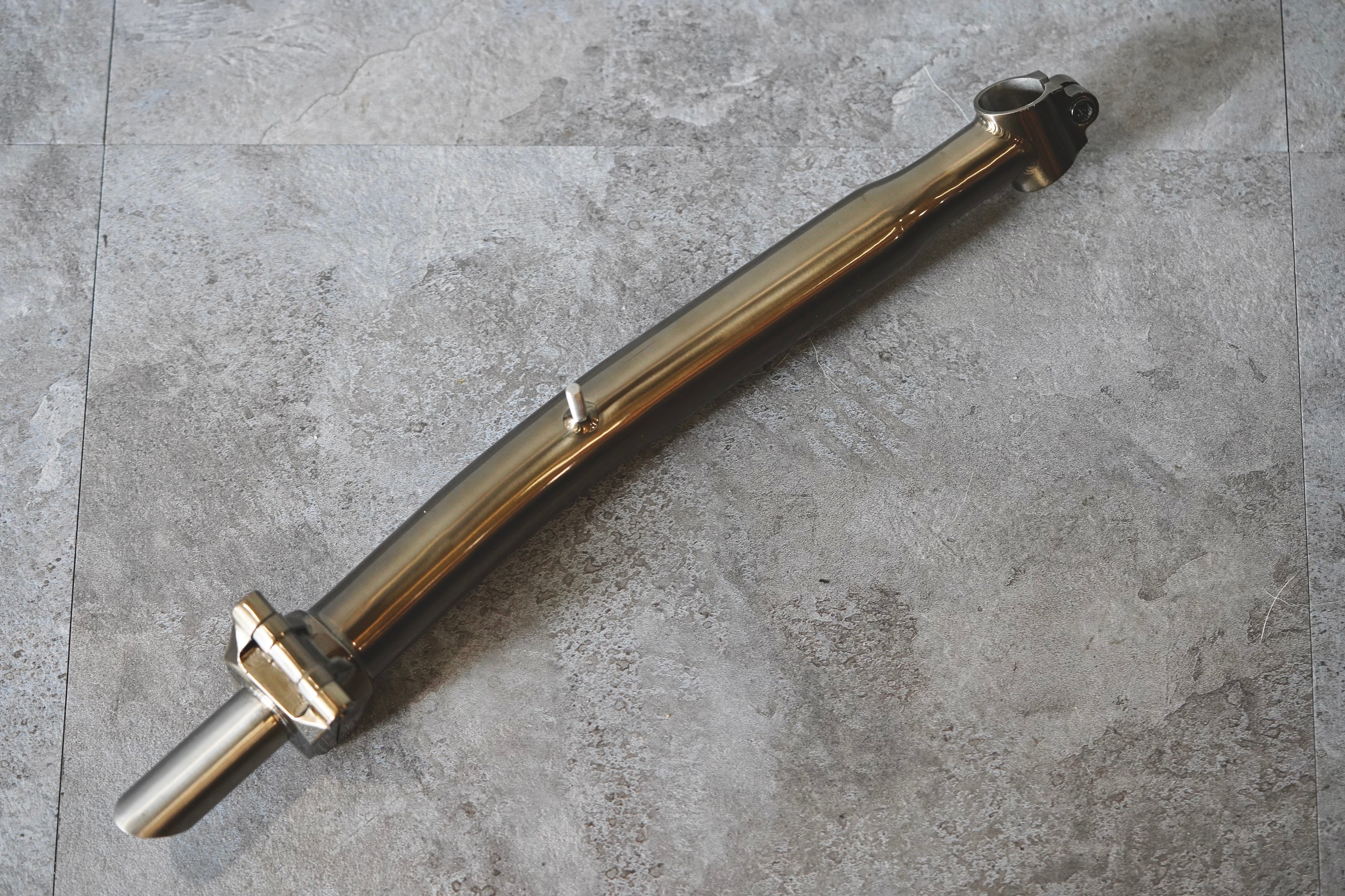 Custom Titanium Stem for Brompton (Order to Make) – Star Track Cycle