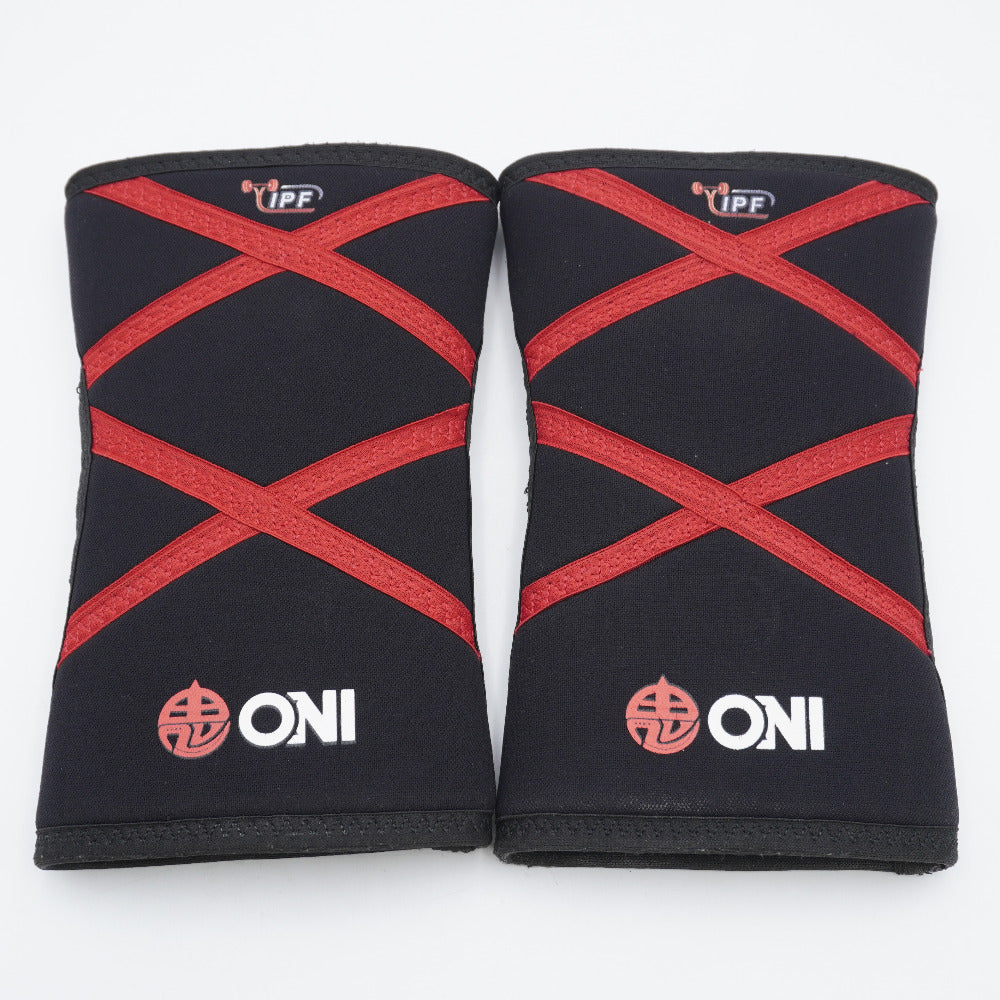 A級品 ONI 鬼プロ ニースリーブ M ONI ニースリーブPRO IPF公認 膝