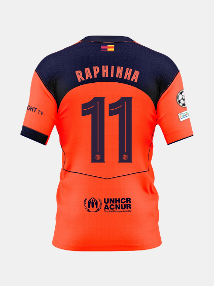Raphinha FC Barcelona Third UCL T90 – Barça Official Store