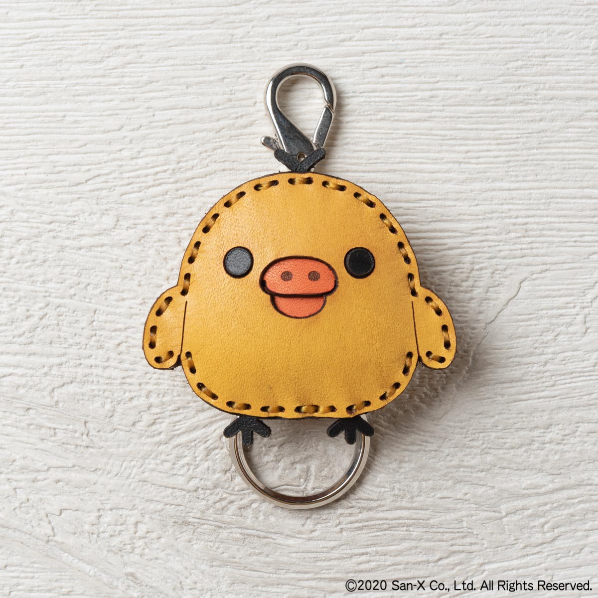 OJAGA DESIGN リラックマ [キイロイトリ] キーホルダー* – ヒキダシストア