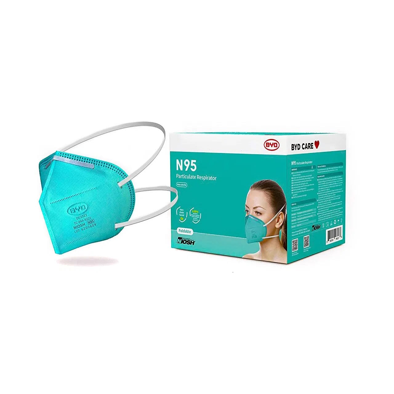 Buy Online BYD N95 Particulate Respirator - Pharmalynk