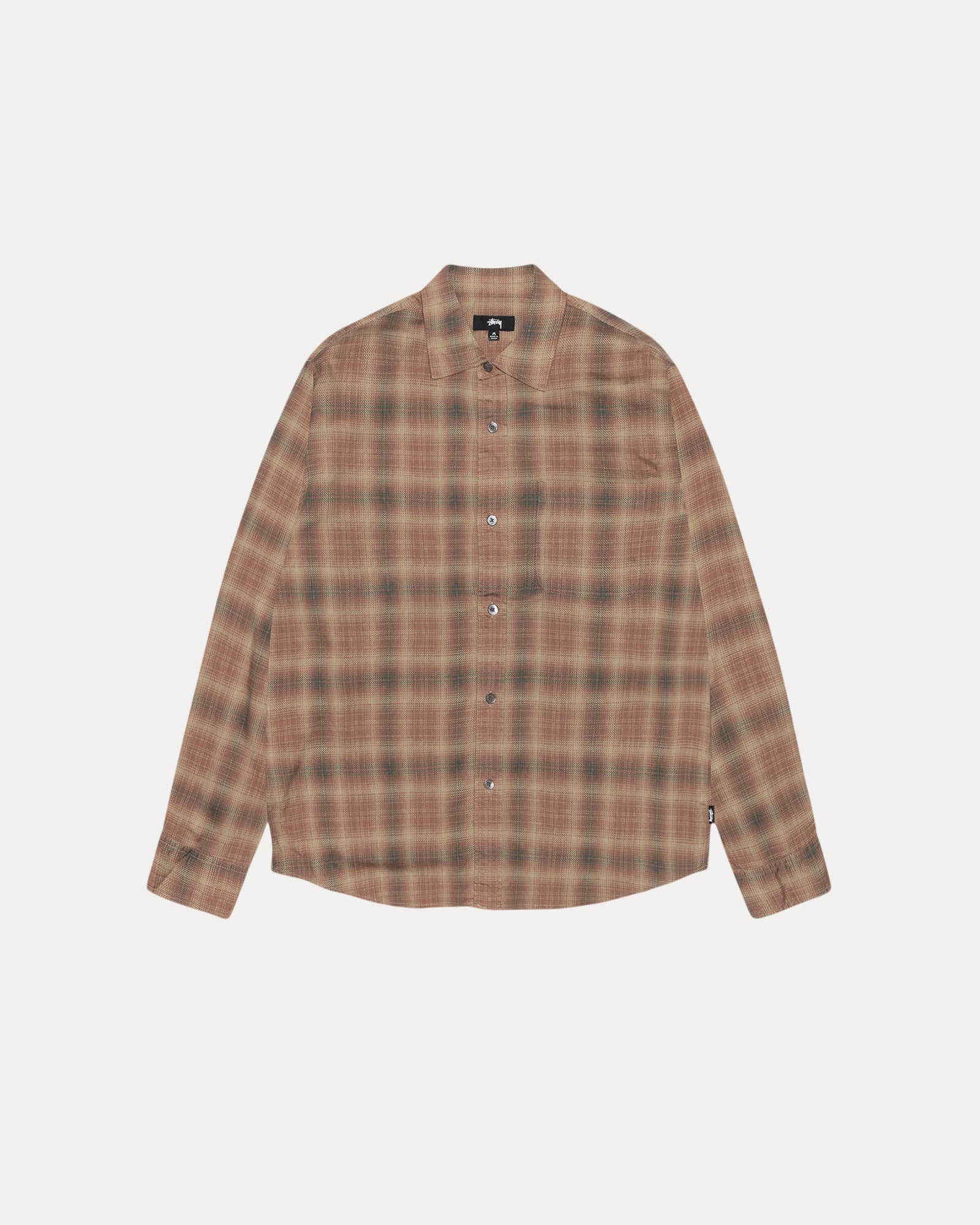 Matthew Printed Shirt ‚ Brick | Tops & Shirts | Stussy – Stussy AU