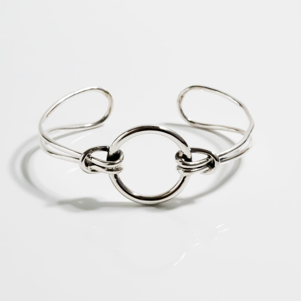 Double Tied Oval Bangle – S.G.O