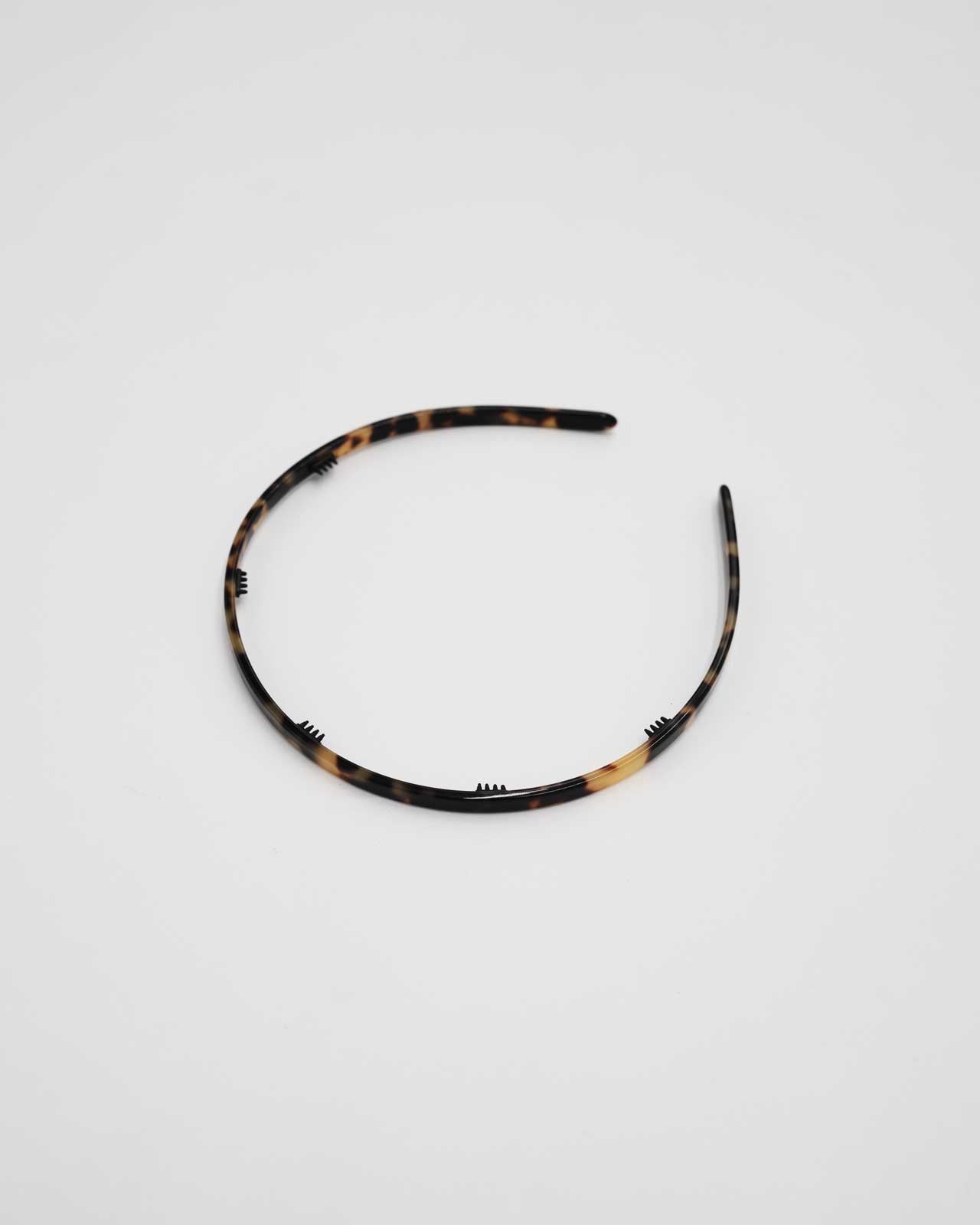 ALEXANDRE DE PARIS アセテートカチューシャ（幅0.5cm） – Shinzone