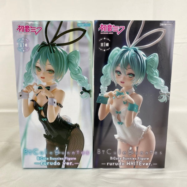 中古】【未開封】【セット】BiCute Bunnies Figure 初音ミク -rurudo