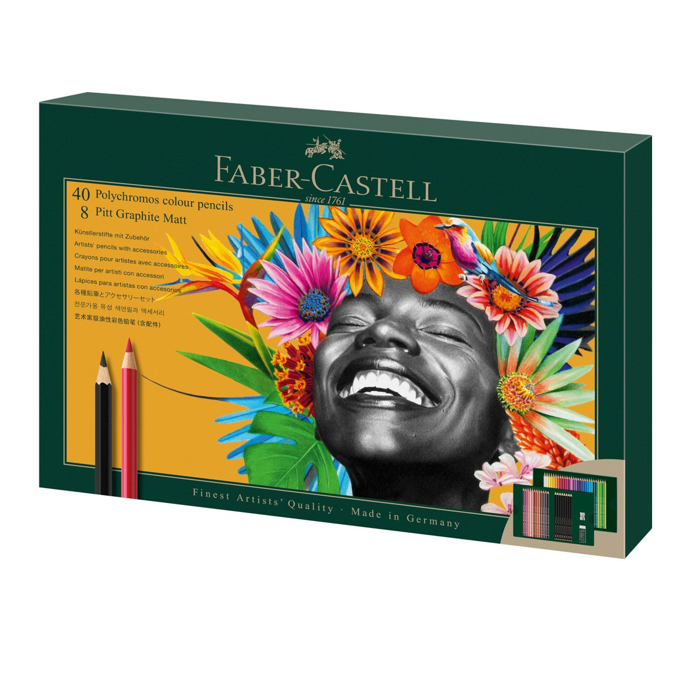 ファーバーカステル240周年記念限定セットポリクロモス色鉛筆48色木