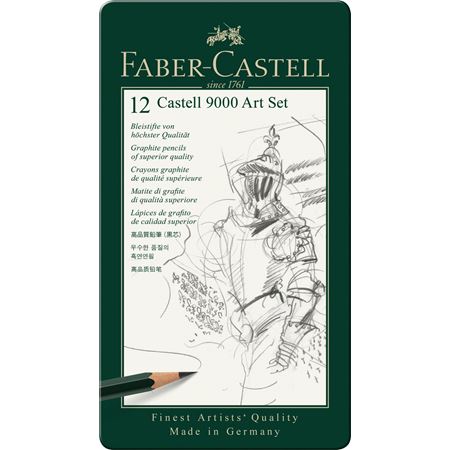 Castell9000鉛筆アートセット（8B～2H） – ファーバーカステル公式