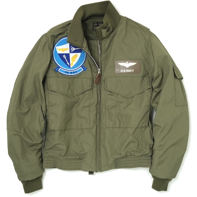 HOUSTON USNAVY TYPE G-8 WEP JACKET Early model with VA-882 patch
