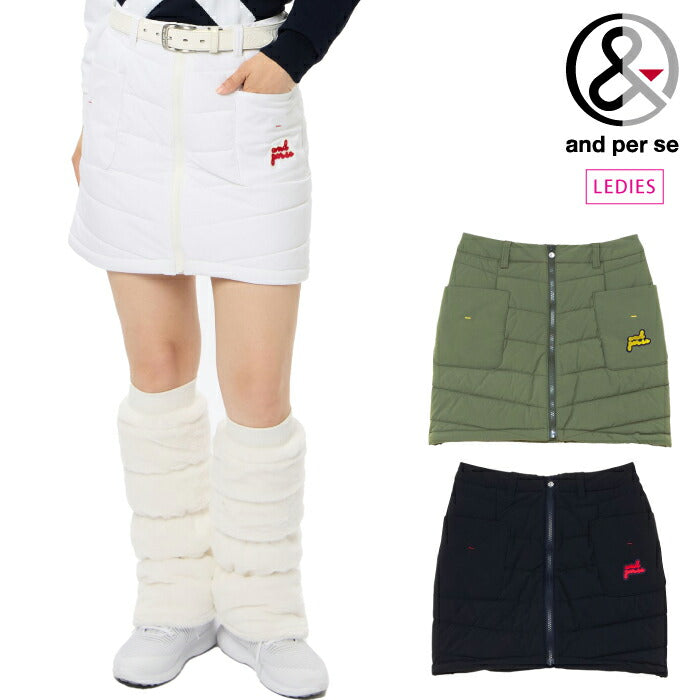 and per se アンパスィ レディース ゴルフウェア エアロカプセル中綿