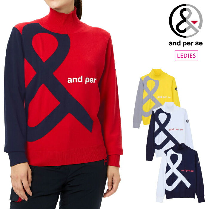 and per se アンパスィ レディース ゴルフウェア ソリストヒート袖防風