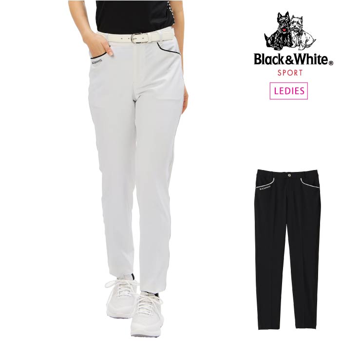 Black＆white ブラック＆ホワイト レディース ゴルフパンツ 4Way