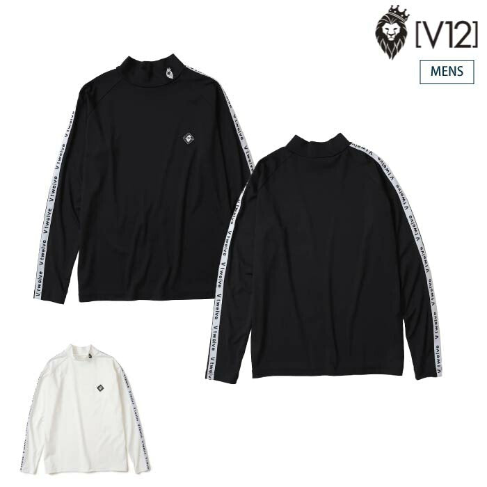 V12 ヴィトゥエルブ ゴルフウェア メンズ WT MOCK 長袖 モックネック