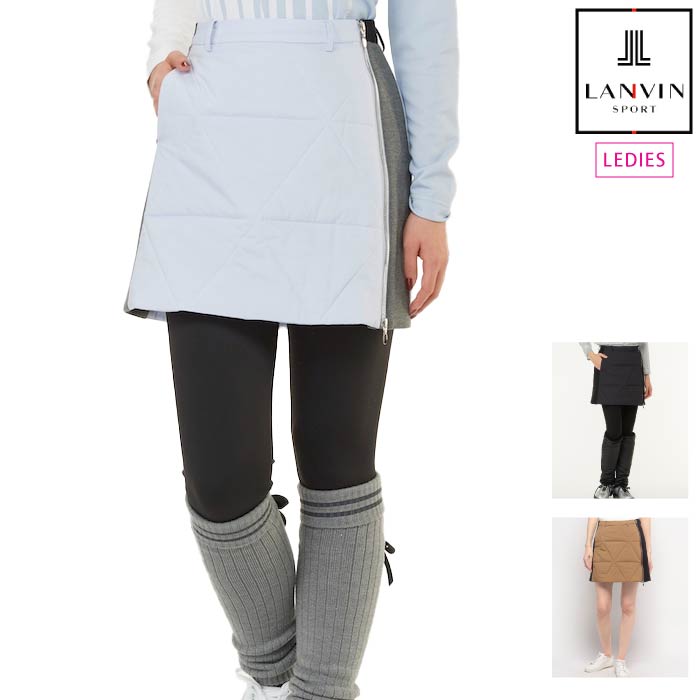 LANVIN SPORT ランバン スポール レディース 中わたスカート(41cm丈