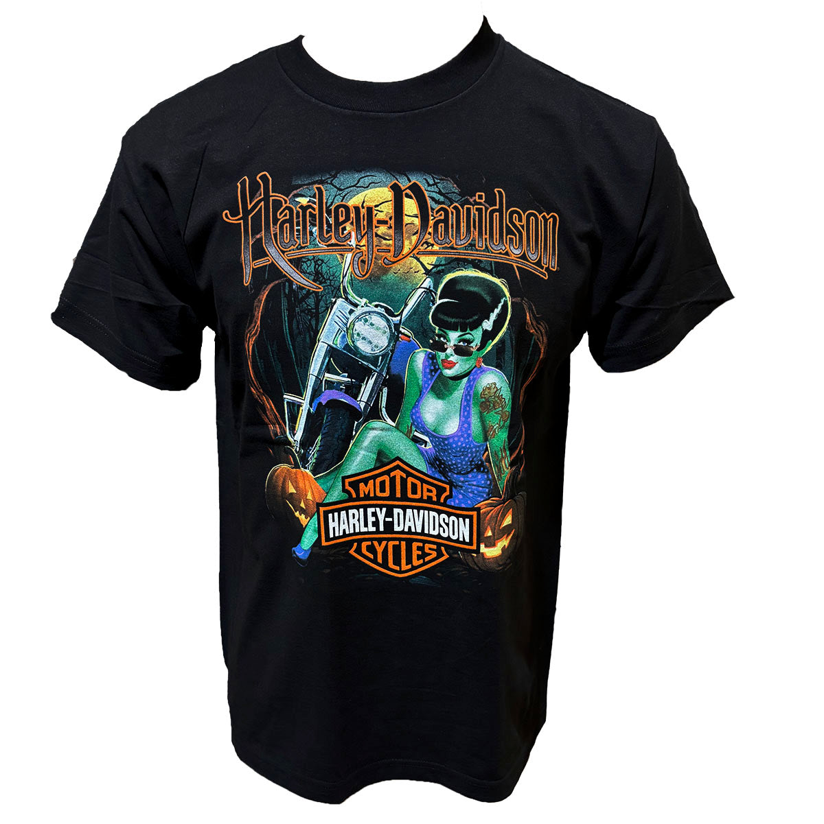 Teddy Morse's Daytona Harley-Davidson Men's Halloween Pumpkin Queen Sh