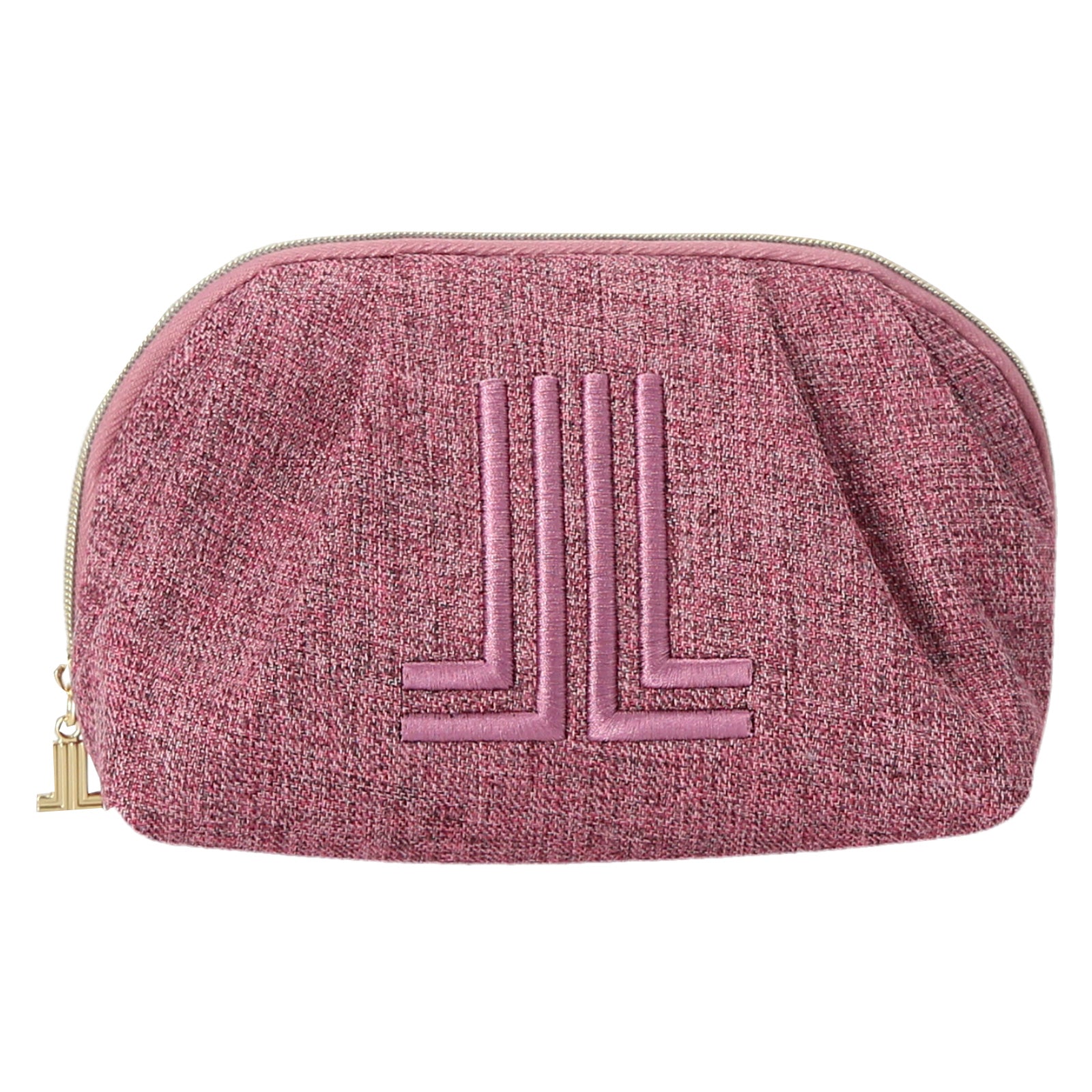 シェル型ツイード風ポーチ #087a ピンク – INTERMODE KAWABE