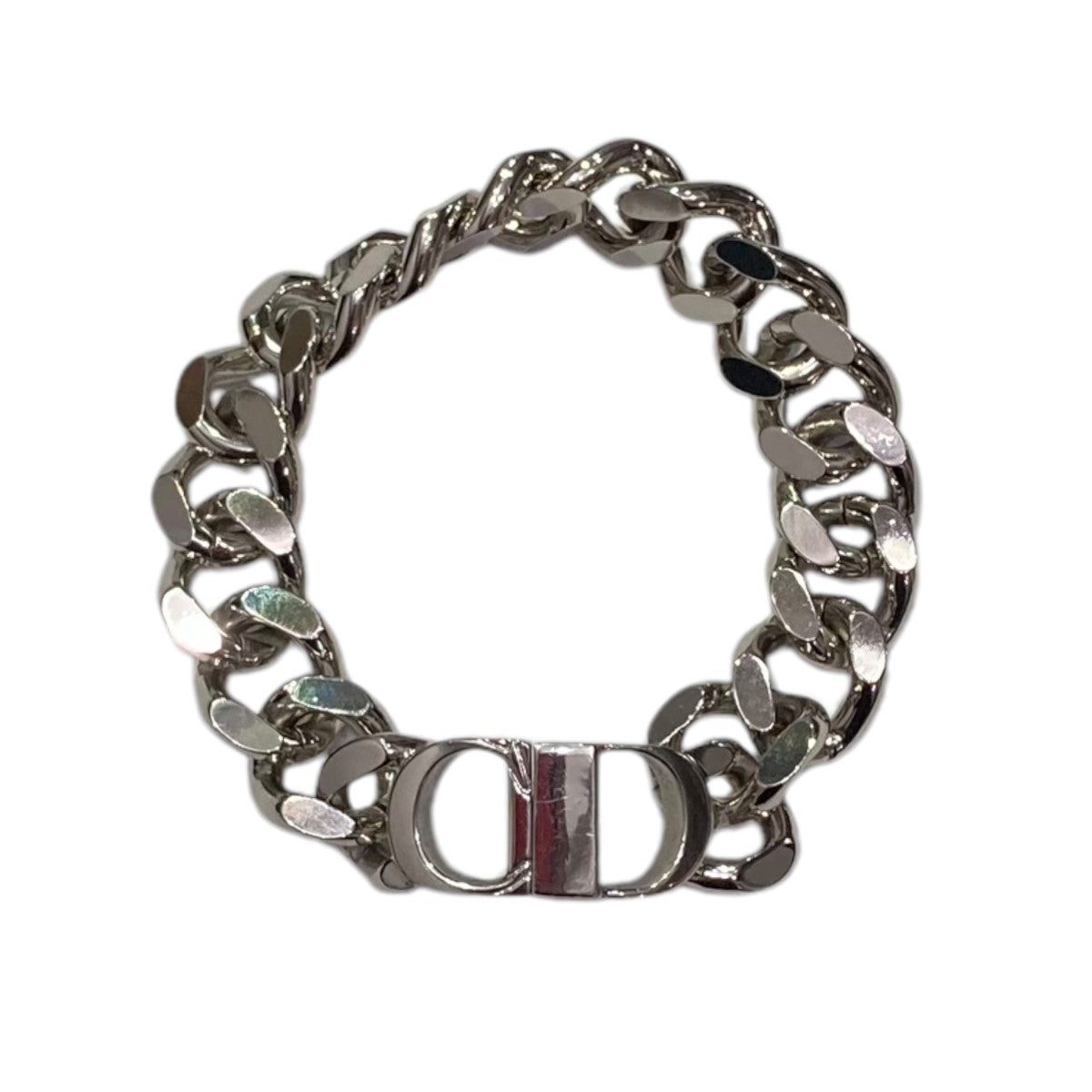 DIOR(ディオール) CD Icon チェーンリンク ブレスレット シルバー