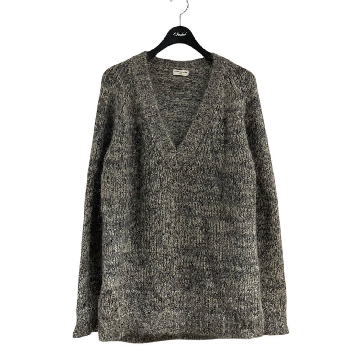 DRIES VAN NOTEN(ドリスヴァンノッテン) モヘアVネックニットセーター