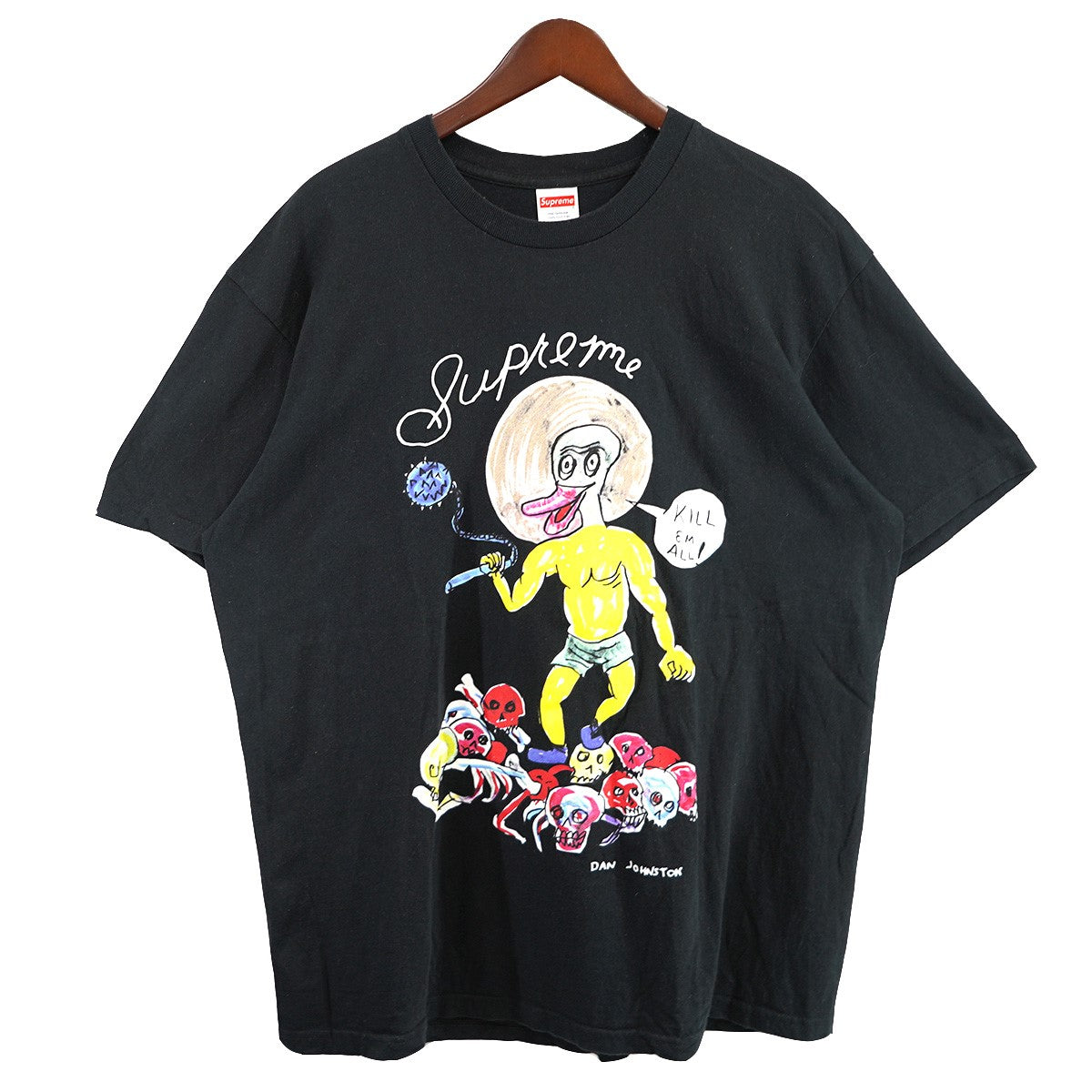 Supreme(シュプリーム) 17SS Daniel Johnston Kill Em All Teeダニエル