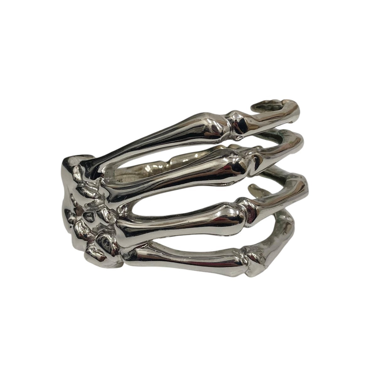 RAF SIMONS(ラフシモンズ) スケルトンハンドブレスレット シルバー