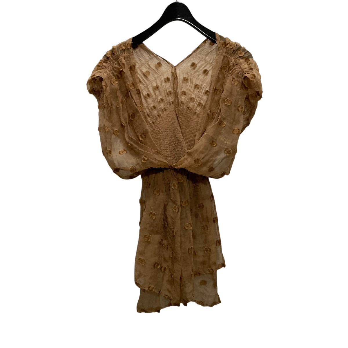 mame kurogouchi(マメクロゴウチ) 19SSshirring topsブラウスMM19SS