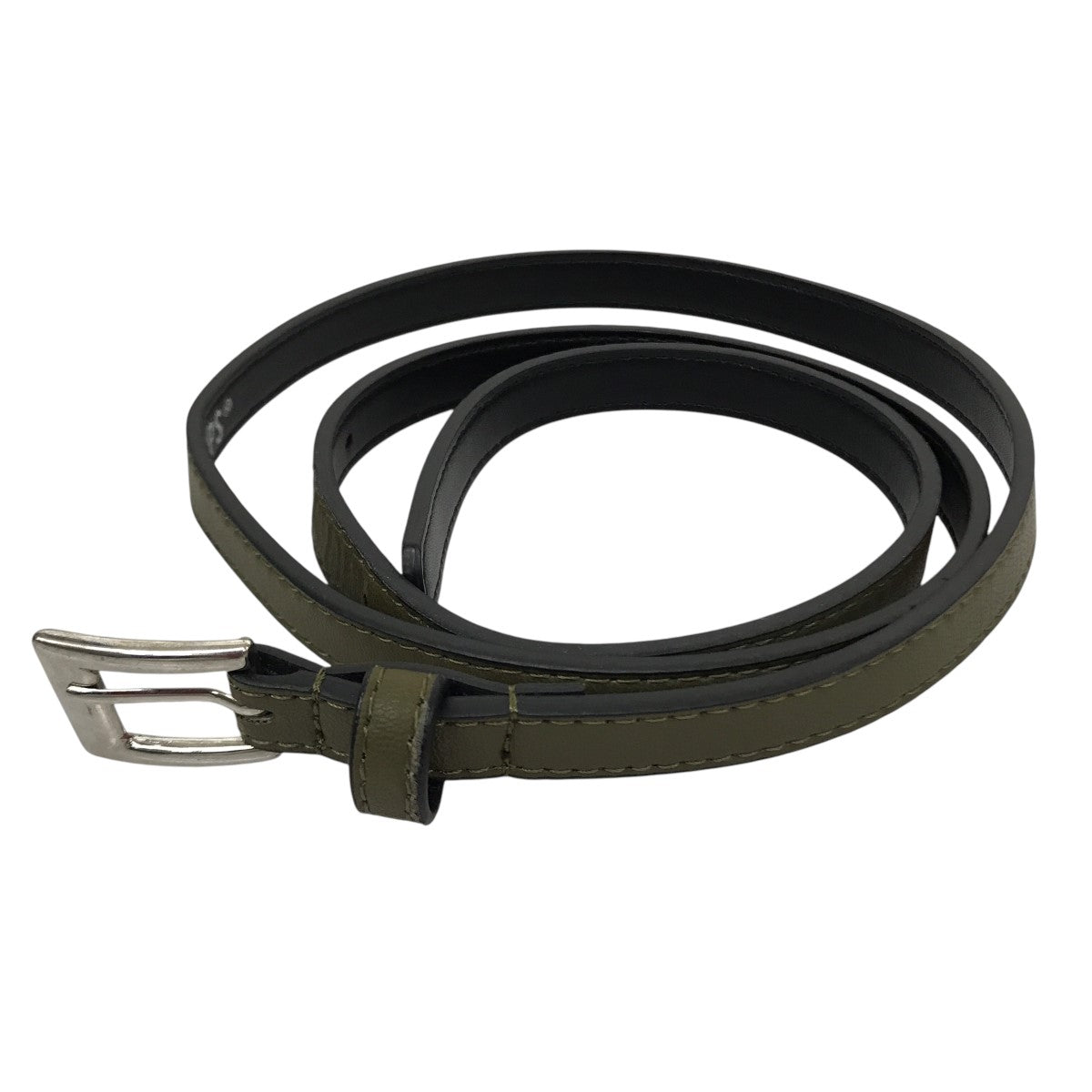 WTAPS(ダブルタップス) T15 BELT SYNTHETICナローベルト オリーブ