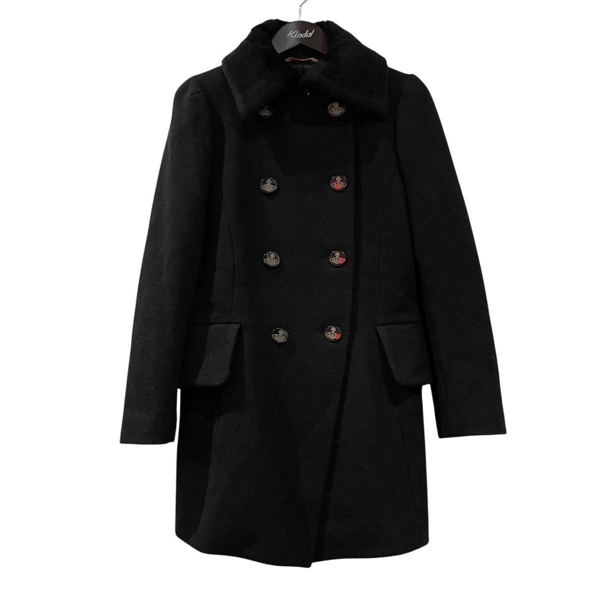 Vivienne Westwood チェスターコート 44サイズ 黒 ヴィヴィアン