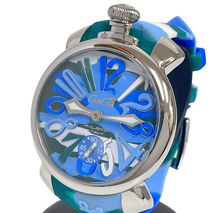 Gaga Milano/ガガミラノ】 マヌアーレ48 5010 腕時計 ステンレス