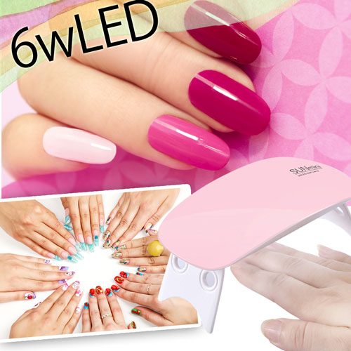 ジェルネイルに♪6WLEDライト☆持ち運びに便利なUSBタイプ | ledライト