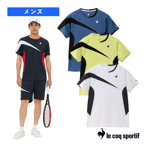 ルコック ウェア（メンズ/ユニ） ]エールフォルム切替ゲームシャツ