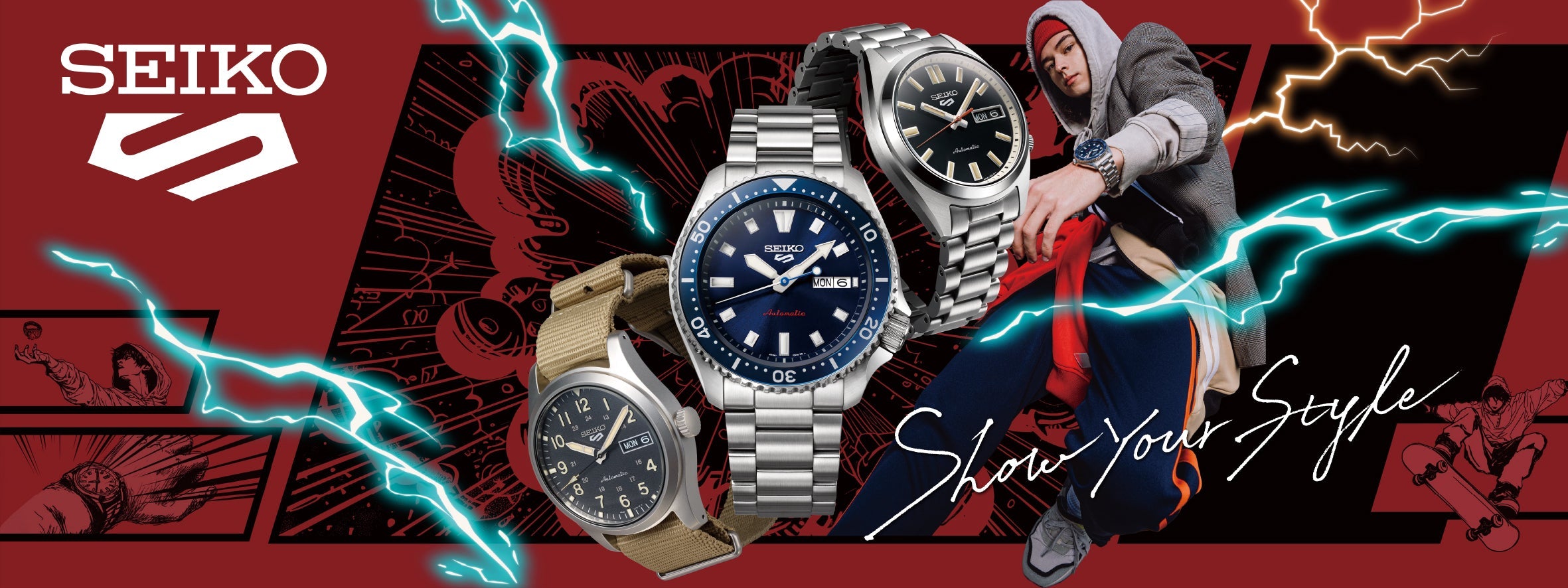 セイコー5スポーツ｜SEIKO 5 SPORTS – THE CLOCK HOUSE公式オンライン