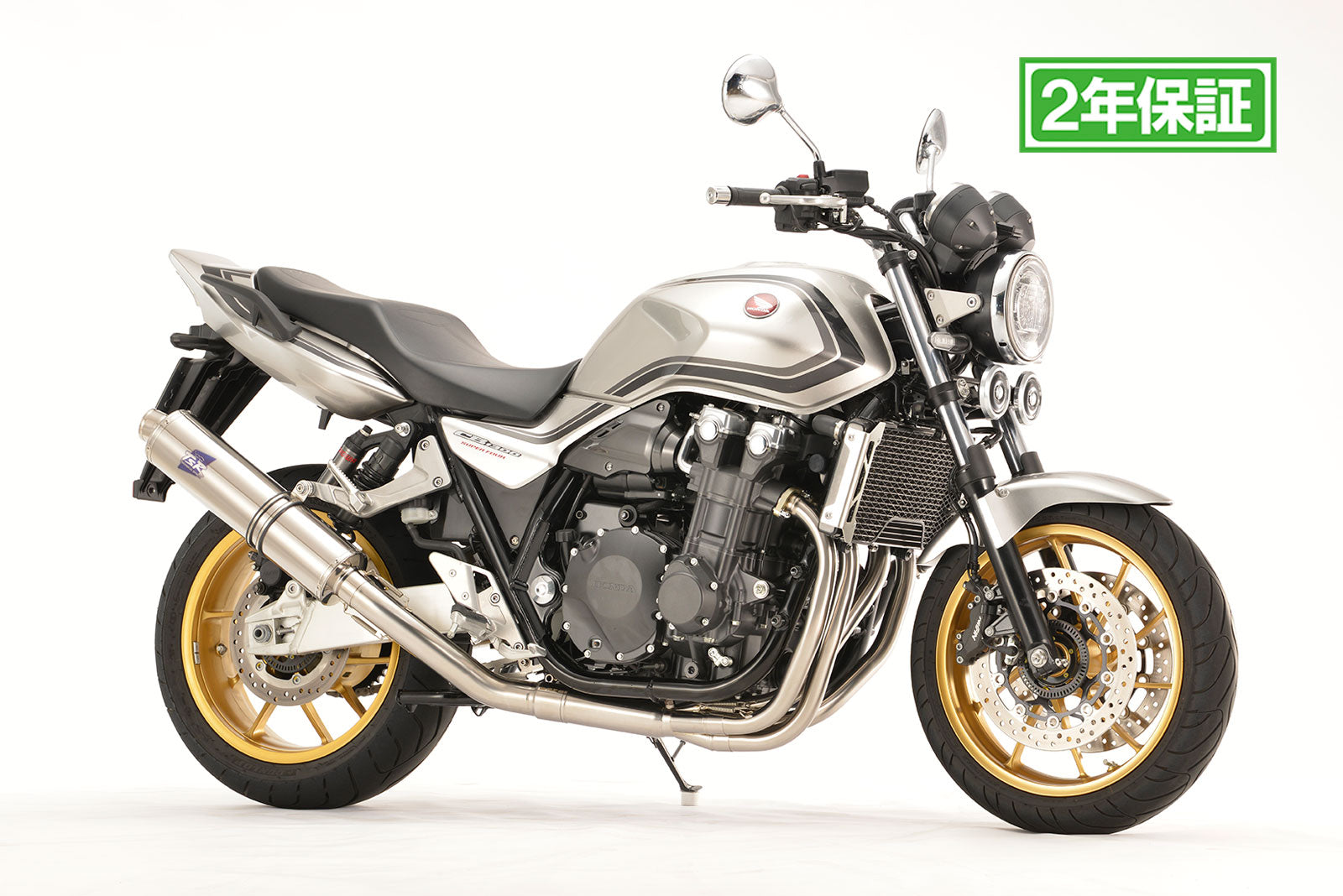 2021- CB1300SF/SB UP Type チタンフルエキゾースト4-1集合 φ115-450