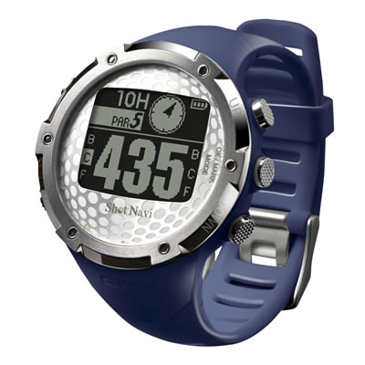 Shot Navi W1-FW(ショットナビ W1-FW)::時計型GPSゴルフナビ