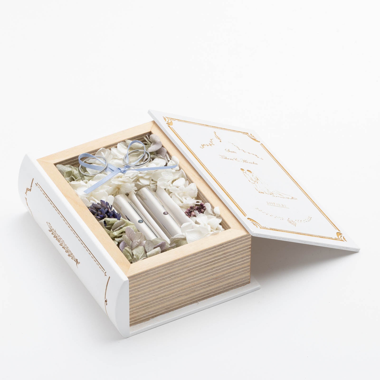 storyセット [ボックス／結婚証明書／スタンプ台セット]