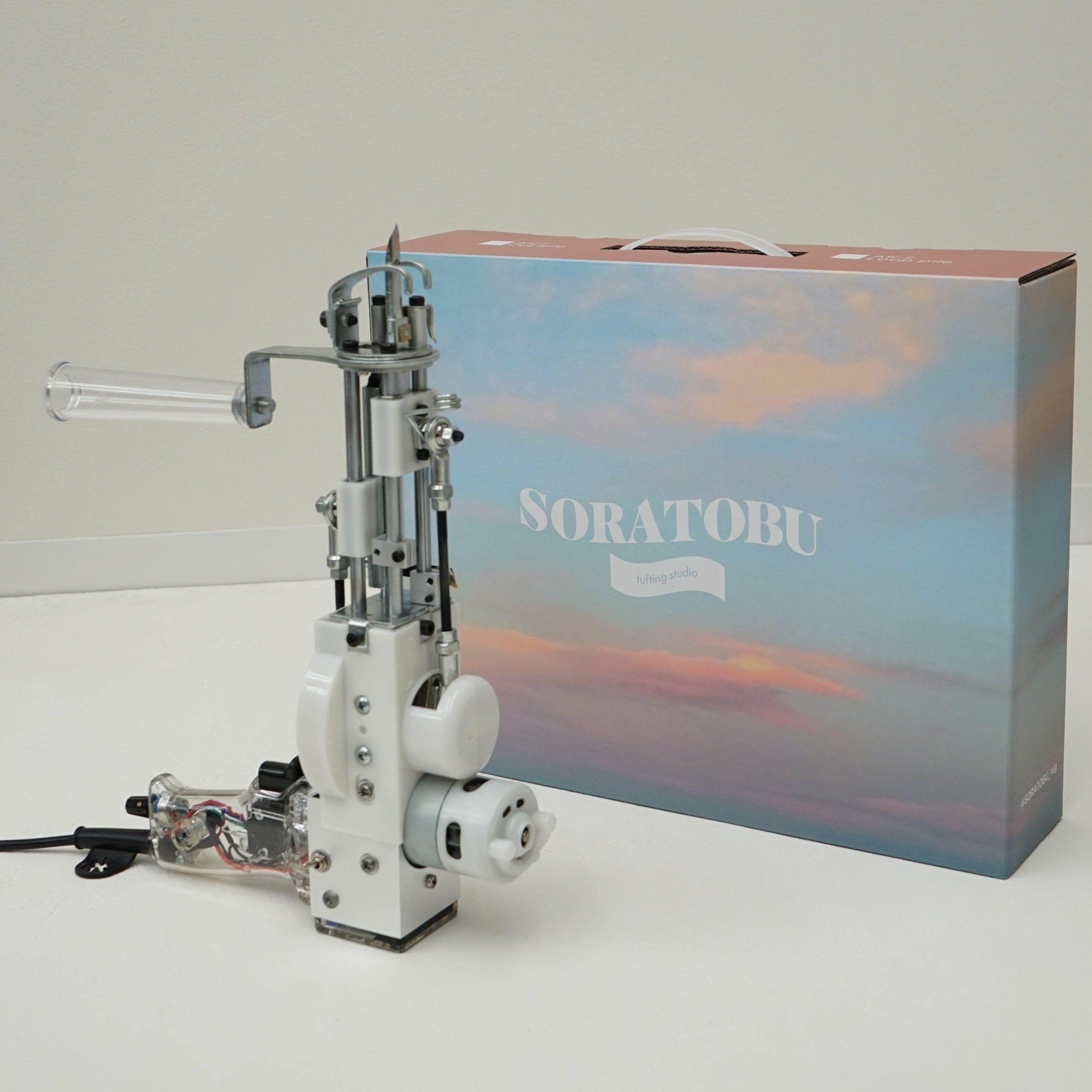 中古 タフティングガン AK-1 カットパイル ライトグリーン 中古 タフ