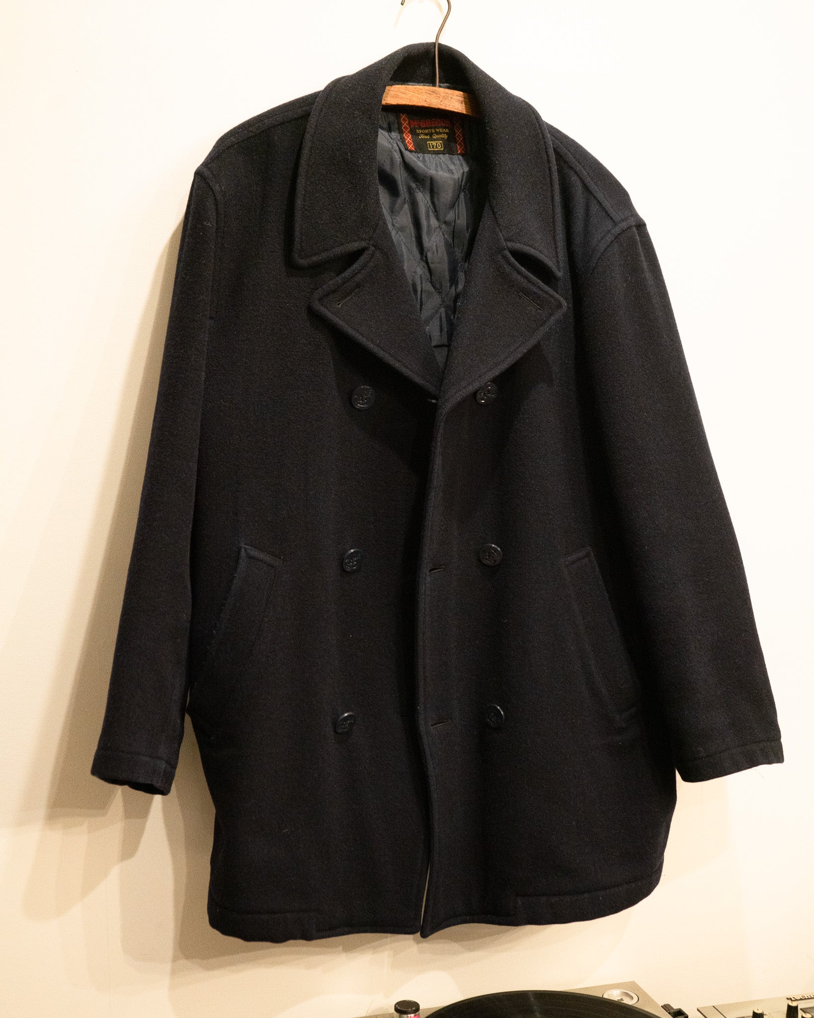 90's. McGREGOR PEA COAT – SOURCE