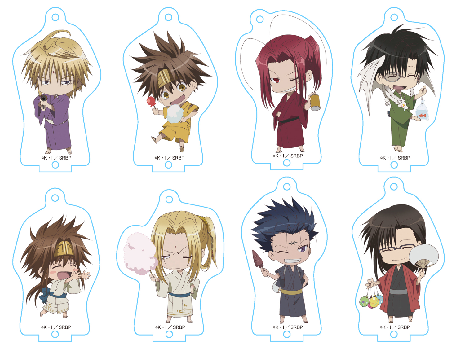 最遊記フェスタ 2017 アクリルキーホルダー 三蔵一行セット 新品未開封