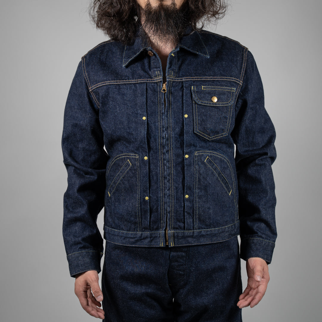 Z-1 Rodeo Jacket Denim indigo – BONCOURA Official Online Store