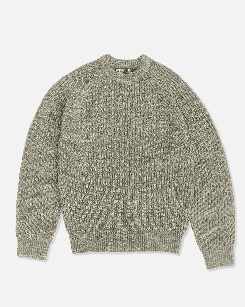 Harbor Fishermans Knit - Natural Heather | Salty Crew Europe