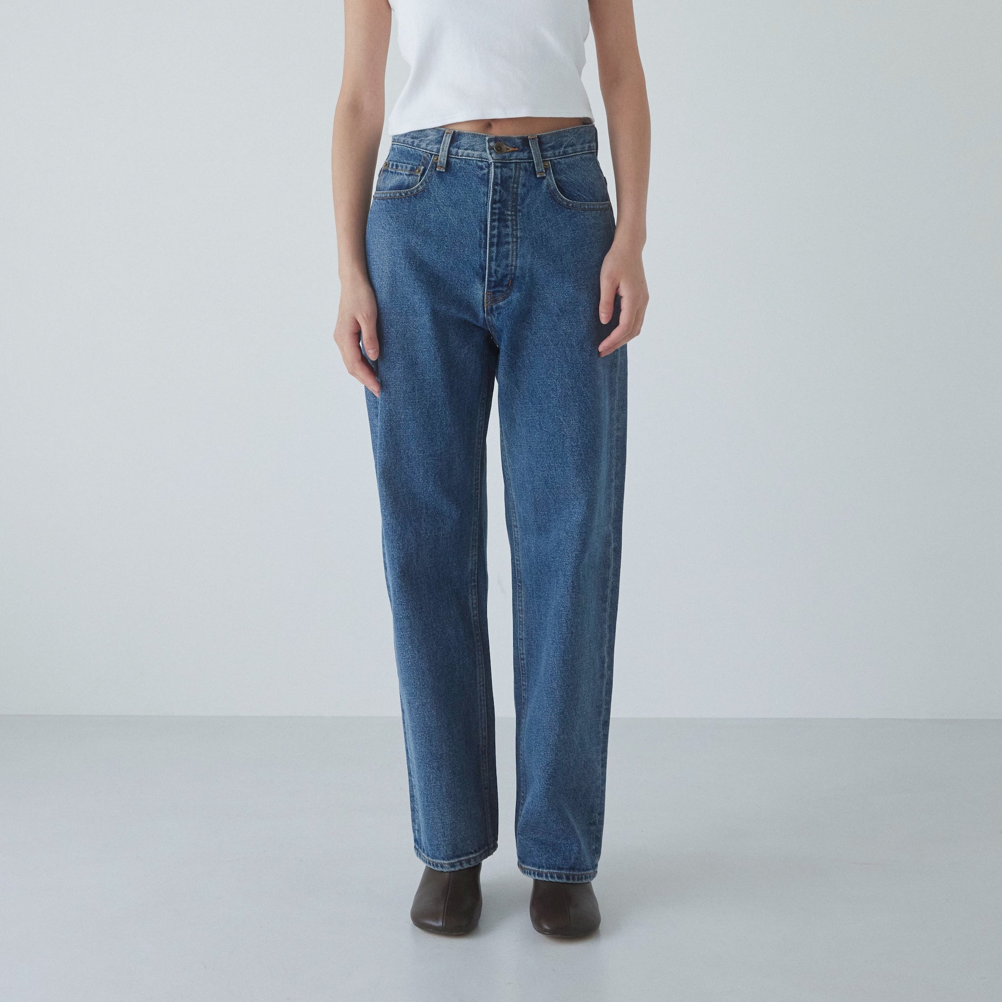 searoomlynn color washコーデュロイトラウザーパンツ searoomlynn