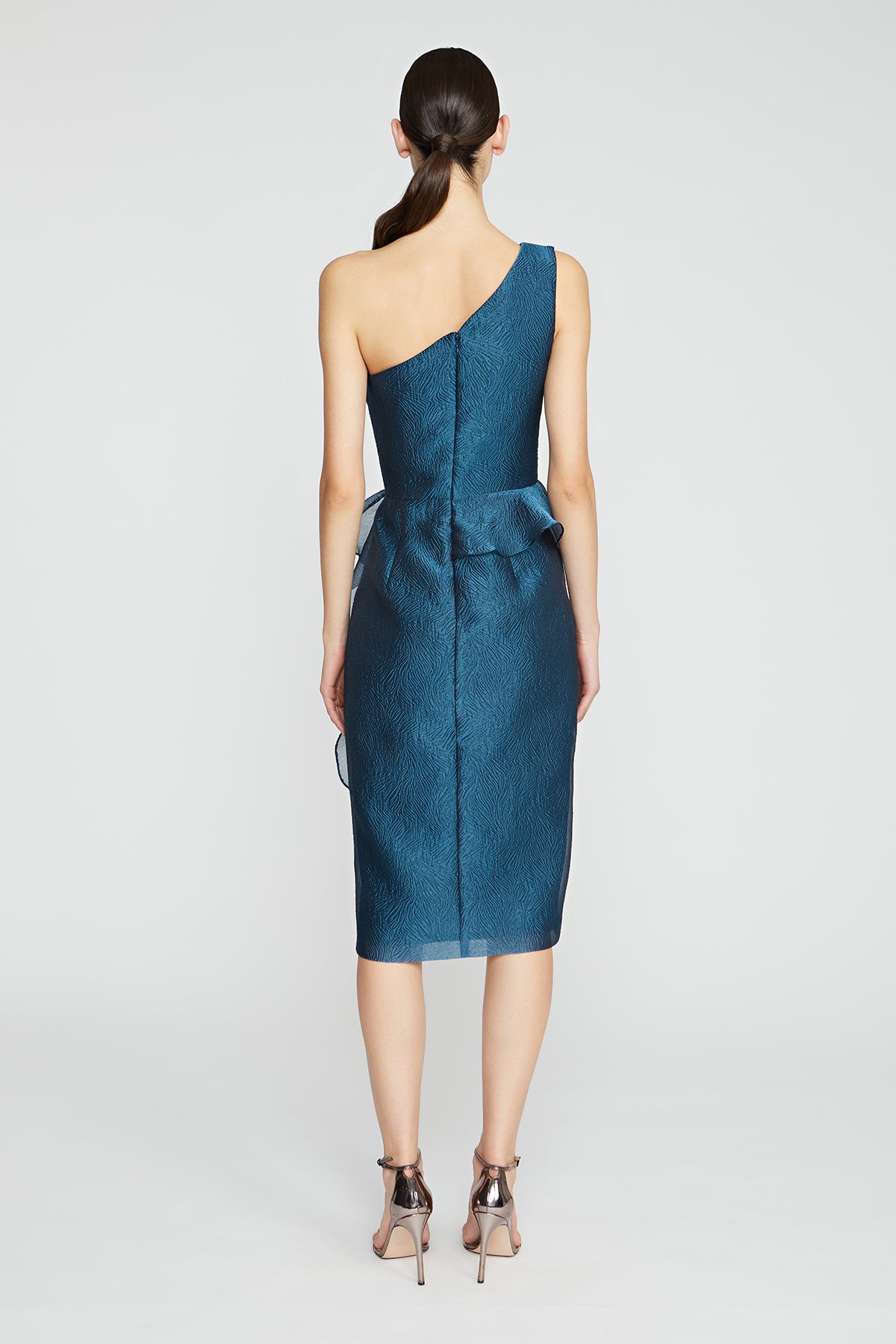 Zinnia One Shoulder Dress – THEIA