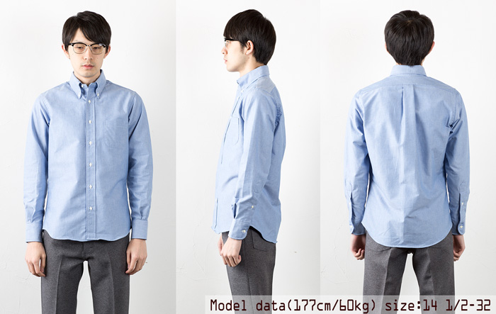 インディビジュアライズドシャツ 米国製スタンダードフィット ボタン