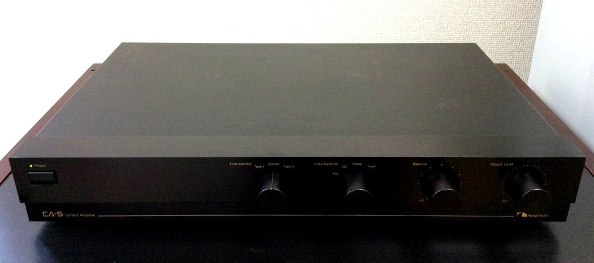 Nakamichi CA-5 Preamplifier  CA-50 !?  ネルソン・パス設計の