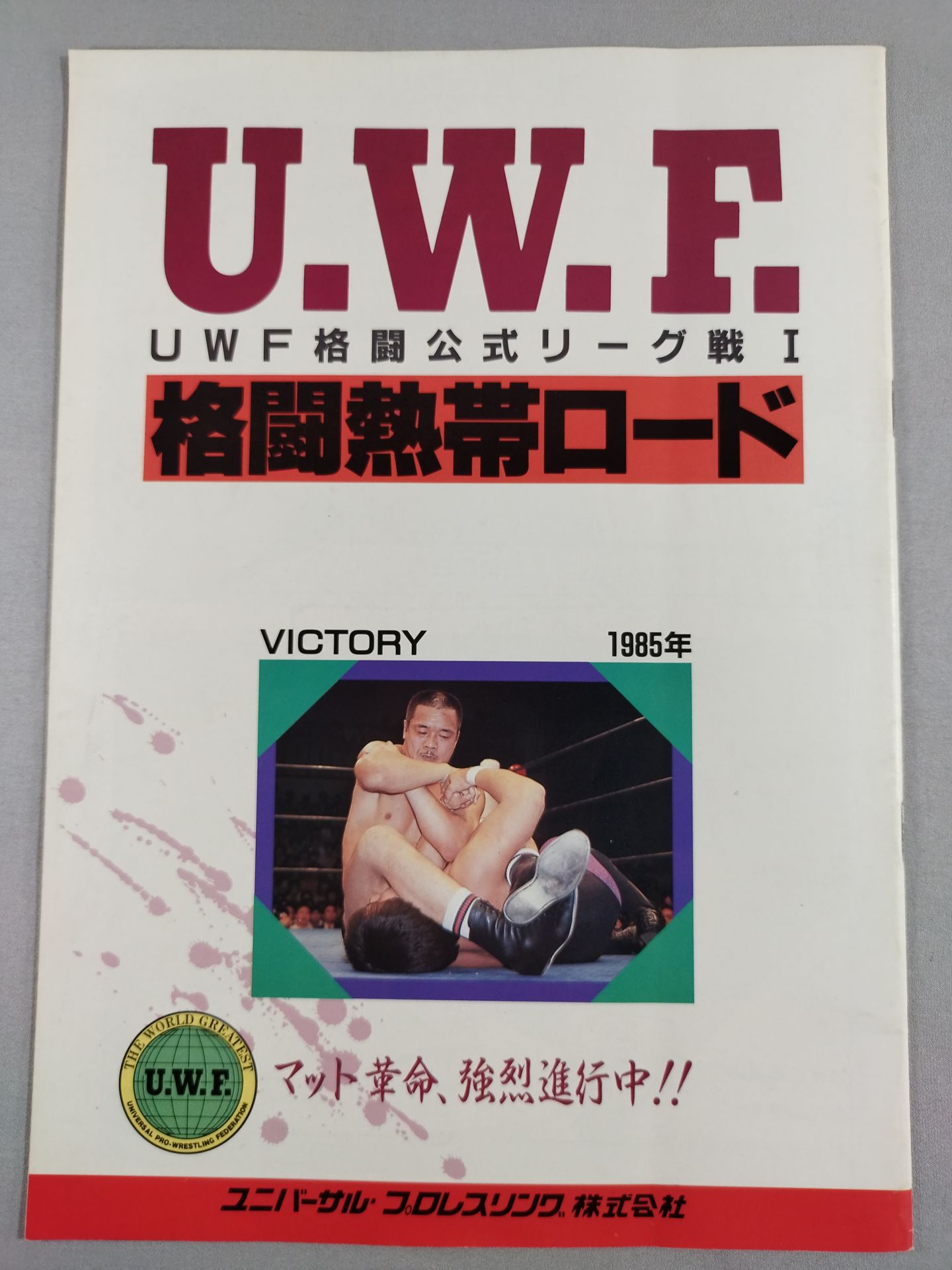 第1次UWF / U.W.F.格闘公式リーグ戦Ⅰ 格闘熱帯ロード – 闘道館