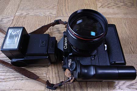 Canon NewF-1のアクセサリー