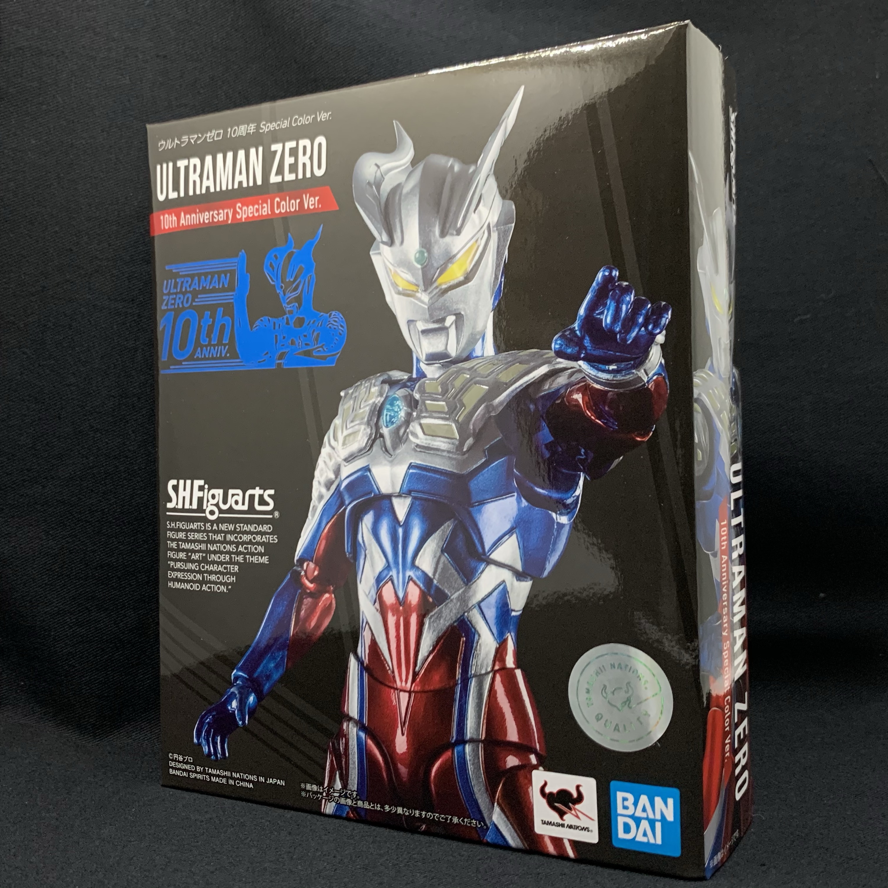 簡易レビュー】S.H.Figuarts ウルトラマンゼロ 10周年 Special Color