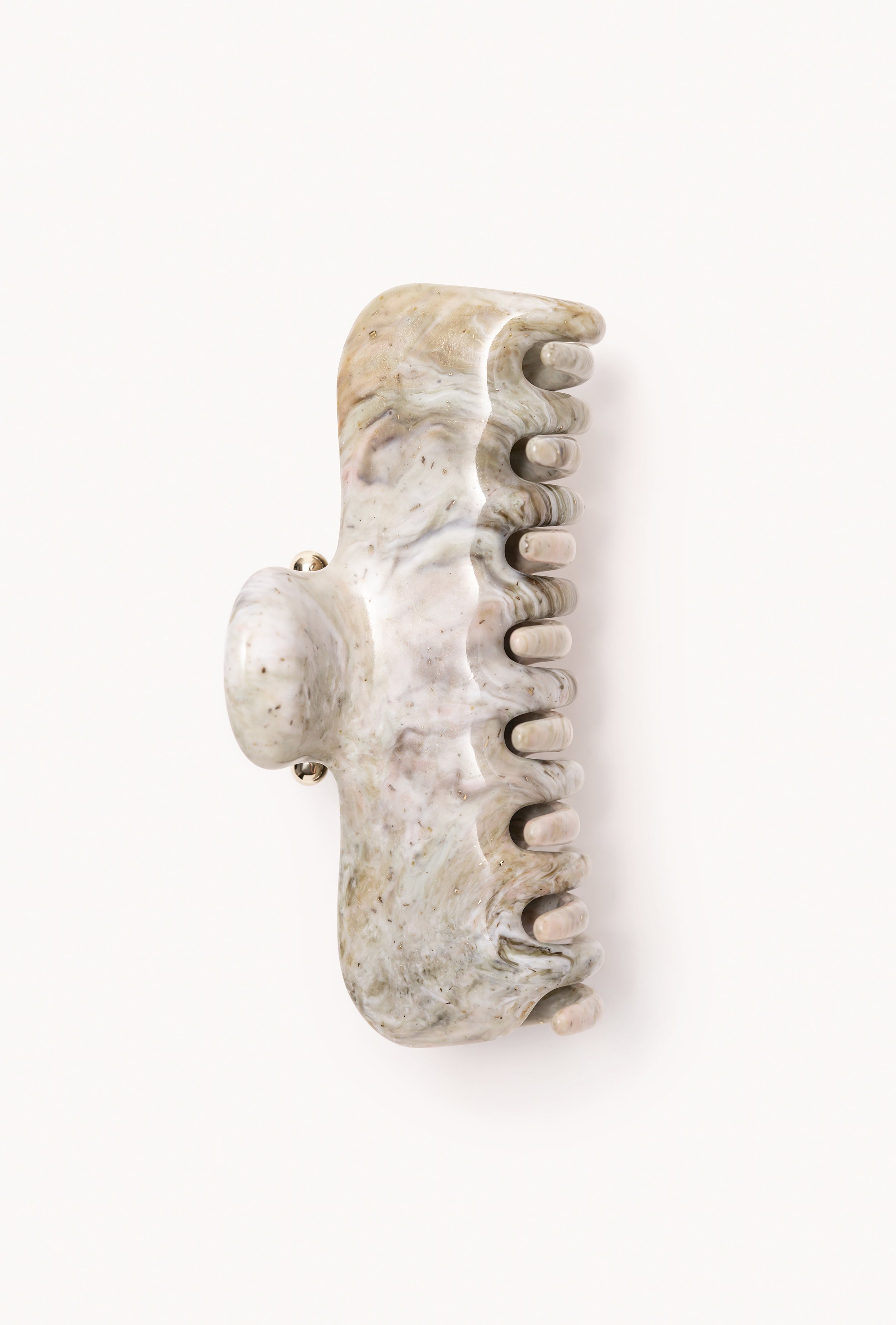 新品未使用 UNDO HAIRWARE ヘアクリップ No.2 グリーンマーブル UNDO