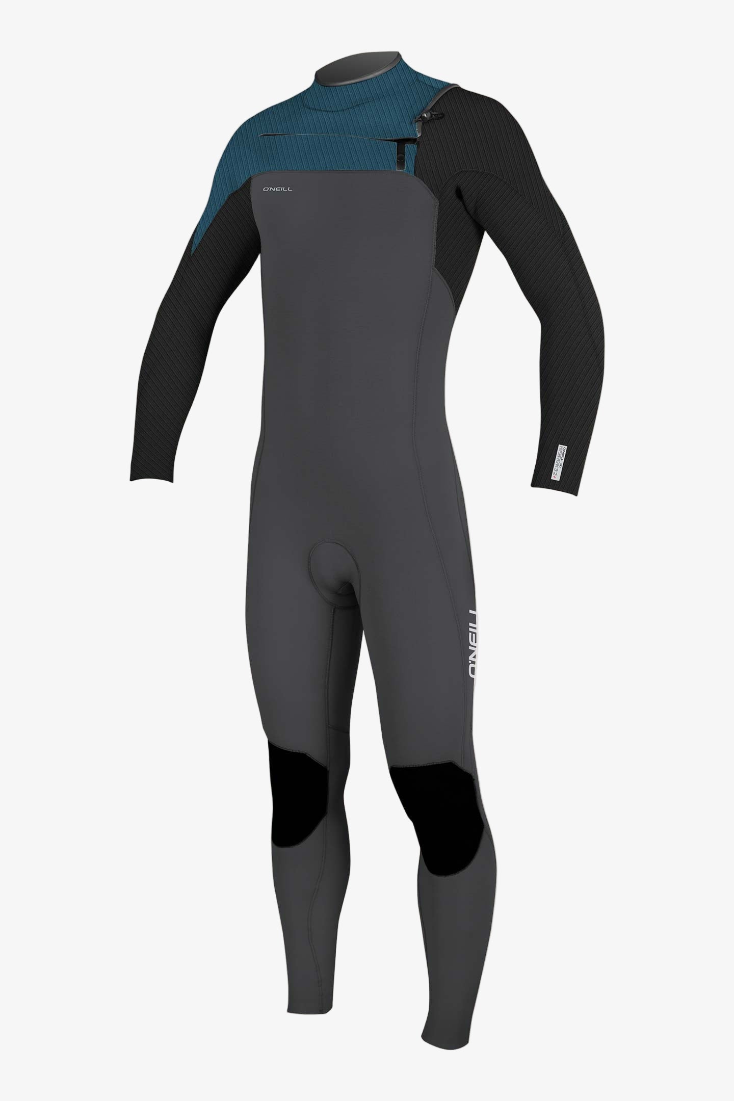 Youth Hyperfreak 3/2+MM Chest Zip Full - Gn/blk/blu | O'Neill