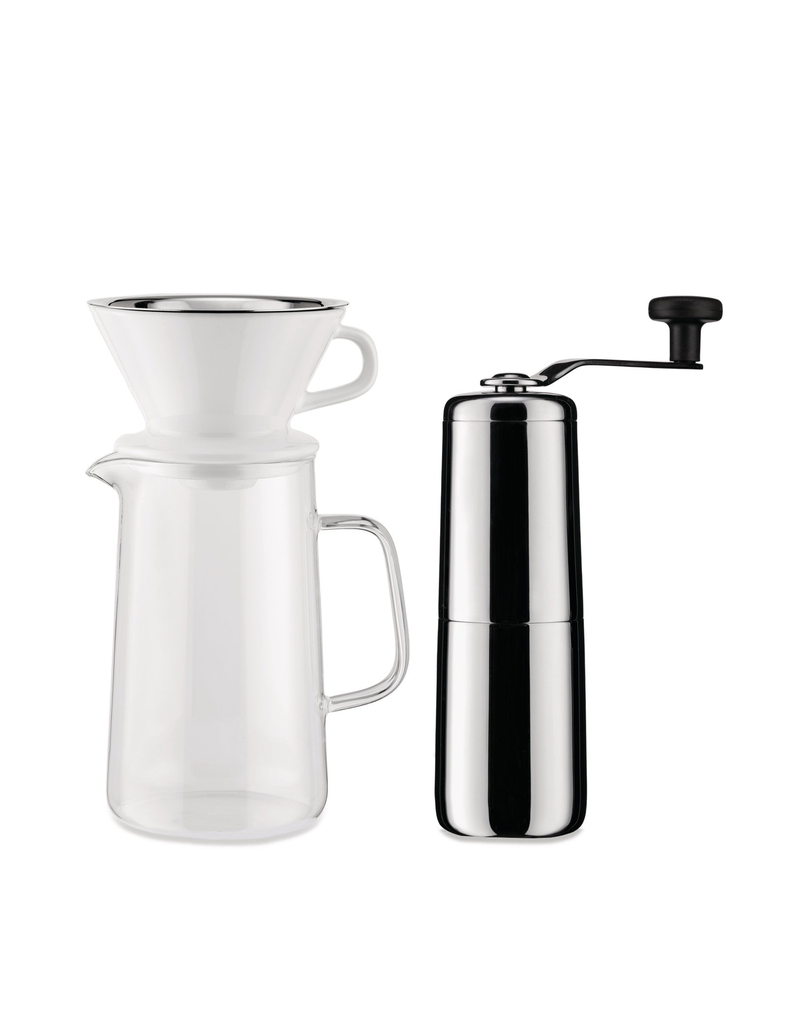 Slow coffee: Set for Slow coffee and grinder | Alessi