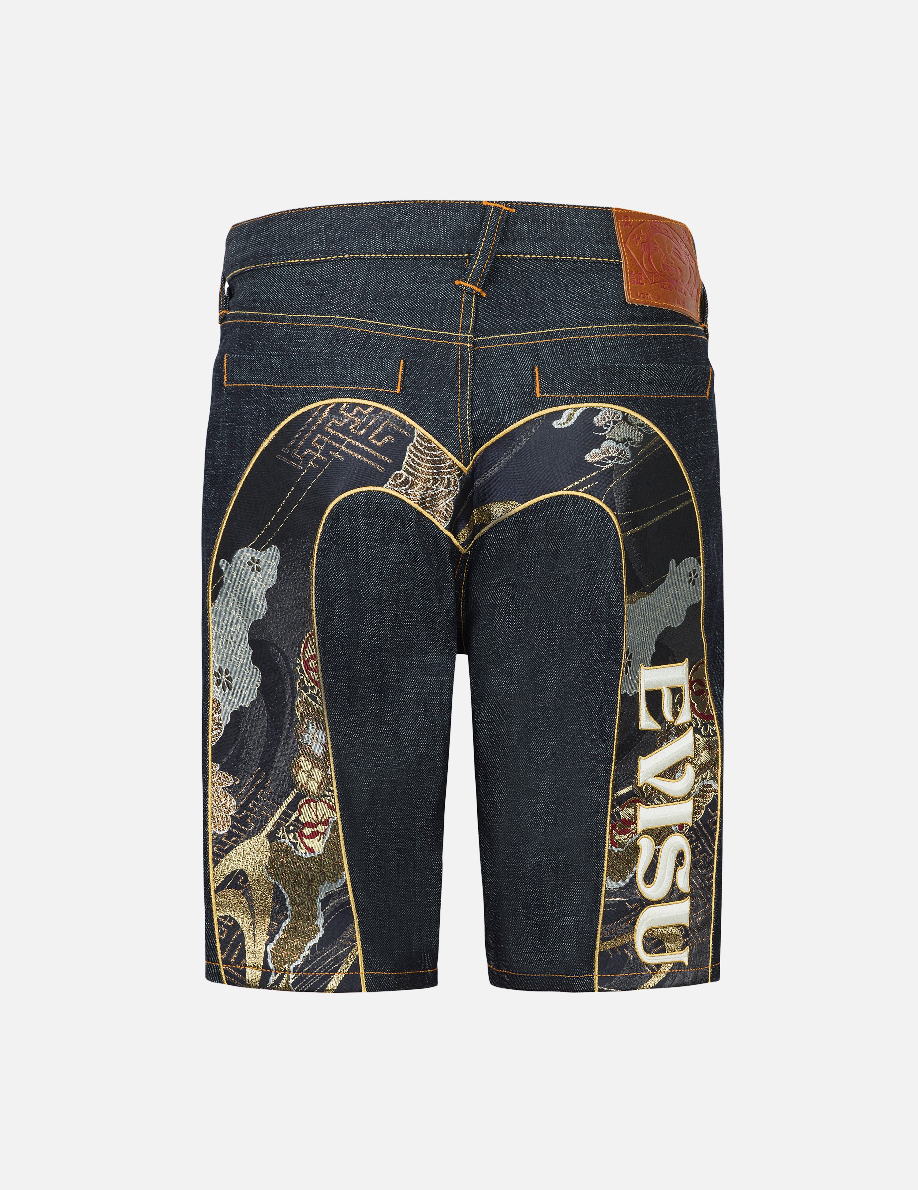 Brocade Daicock Appliqué and Logo Embrodiery Regular Fit Denim